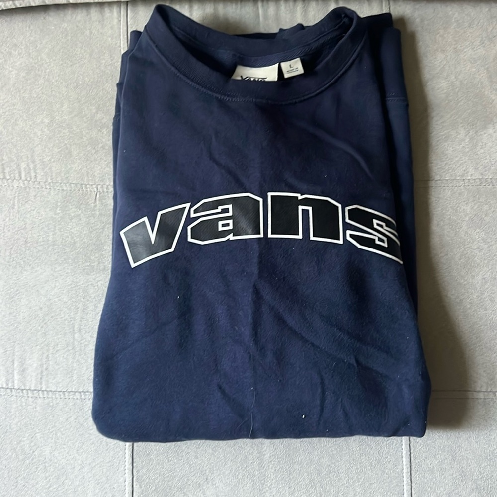 Blue Vans Crewneck